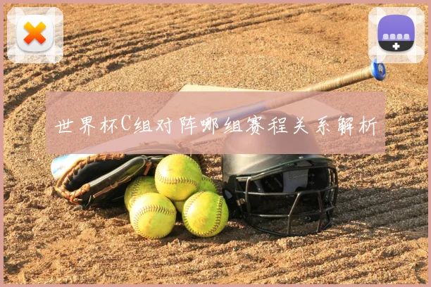 世界杯C组对阵哪组赛程关系解析