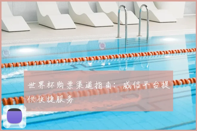 世界杯购票渠道指南：威信平台提供快捷服务